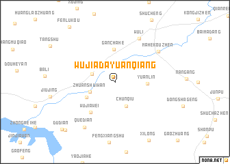 map of Wujiadayuanqiang