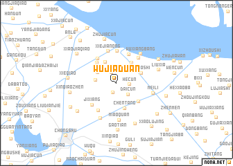 map of Wujiaduan