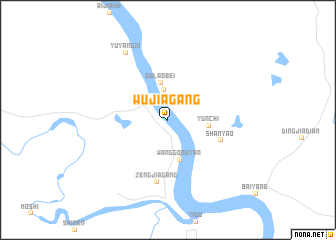 map of Wujiagang