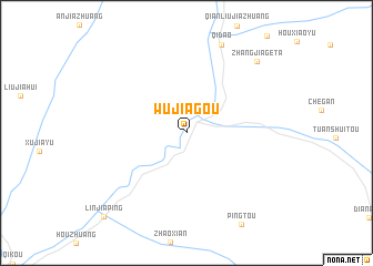 map of Wujiagou