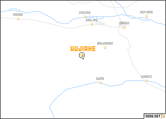 map of Wujiahe