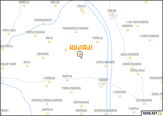 map of Wujiaji