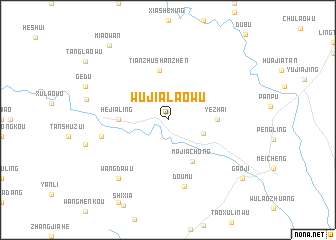 map of Wujialaowu