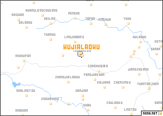 map of Wujialaowu