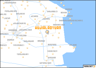 map of Wujialaoyuan