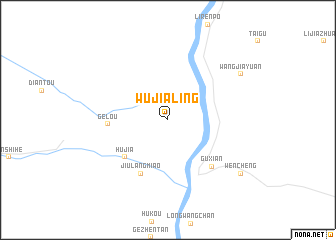 map of Wujialing
