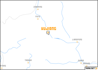 map of Wujiang