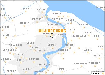 map of Wujiaochang