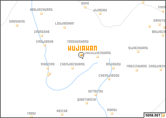 map of Wujiawan