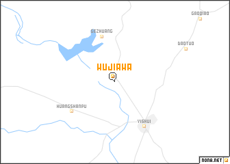 map of Wujiawa