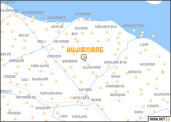 map of Wujiaxiang