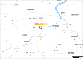 map of Wujiaxu