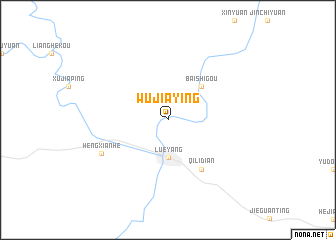 map of Wujiaying