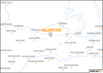 map of Wujiaying