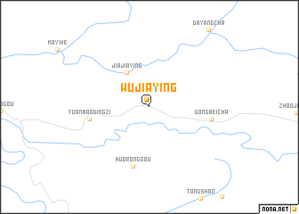 map of Wujiaying