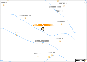 map of Wujiazhuang