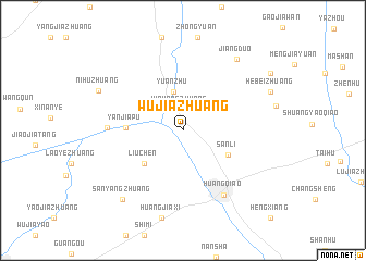 map of Wujiazhuang