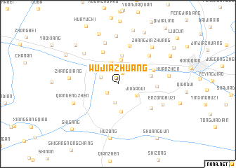 map of Wujiazhuang