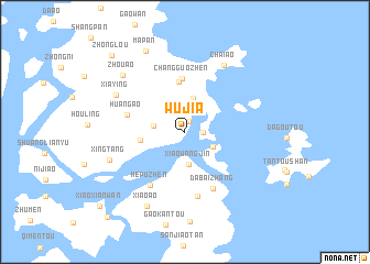 map of Wujia