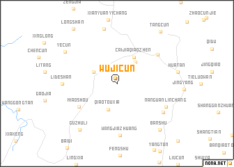map of Wujicun