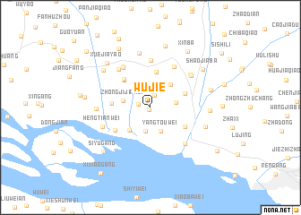 map of Wujie