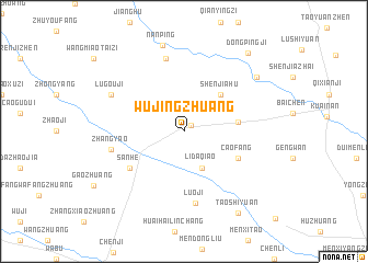 map of Wujingzhuang