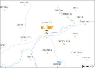 map of Wujing