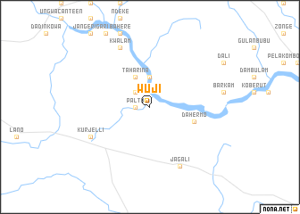 map of Wuji