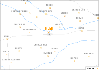 map of Wuji