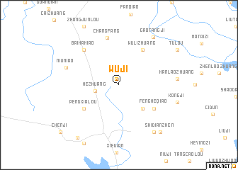 map of Wuji