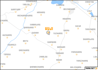 map of Wuji