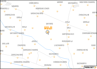 map of Wuji