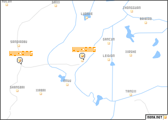 map of Wukang
