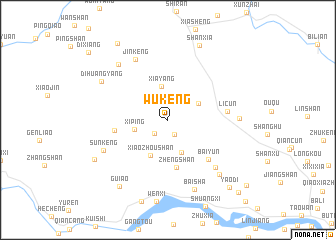 map of Wukeng