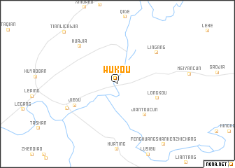 map of Wukou