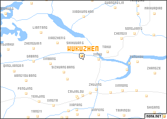 map of Wukuzhen