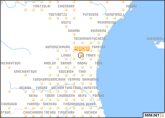 map of Wu-ku