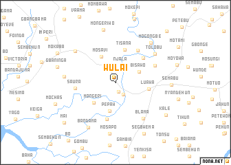 map of Wulai