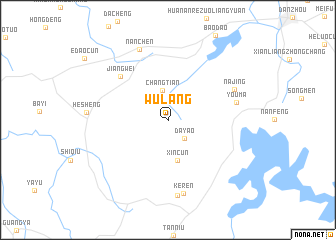 map of Wulang