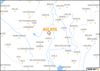 map of Wulang