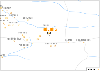 map of Wulang