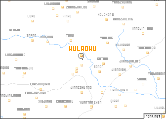 map of Wulaowu