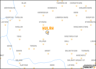 map of Wulaw