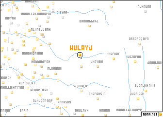 map of Wulayj