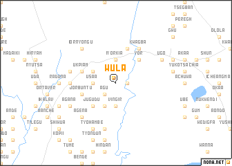 map of Wula