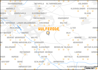 map of Wülferode
