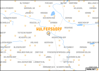 map of Wulfersdorf