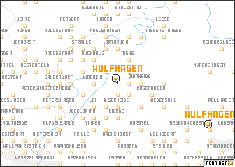 map of Wulfhagen