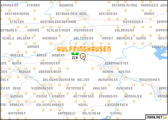 map of Wulfringhausen