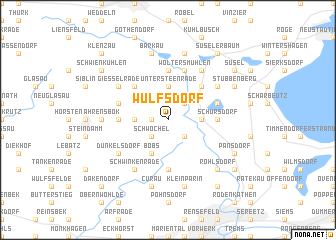 map of Wulfsdorf